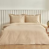 Karaca Home Cool Touch Bej 160x220 cm Tek Kişilik Nevresim Takımı