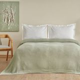 Karaca Home Cool Touch Triko Battaniye Yeşil - 200 x 220 cm