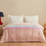 Karaca Home Dace %100 Pamuk Çift Kişilik Tek Pike Multicolor PP - Renkli