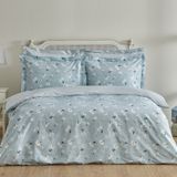 Karaca Home Daisy %100 Pamuk Tek Kişilik Nevresim Takımı Mint