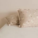 Karaca Home Daisy Bej 2'li Yastık Kılıfı Bej 50x70