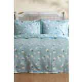 Karaca Home Daisy Mint PP %100 Pamuk Çift Kişilik Pike Takımı