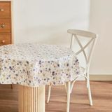 Karaca Home Dora Çiçekli Pvc Masa Örtüsü Mor