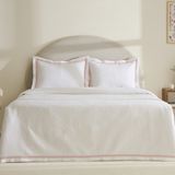 Karaca Home Doris %100 Pamuk Çift Kişilik Yatak Örtüsü Takımı Pudra - 230 x 240 cm