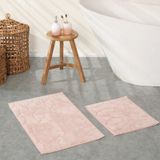 Karaca Home Elegant Blush 50x80 cm 50x40 cm Paspas Set