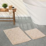 Karaca Home Elegant Vizon 50x40 cm 50x80 cm Paspas Set