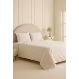 Karaca Home Elvion Dantelli Çift Kişilik Nevresim Takımı Beyaz - 240 x 260 cm