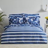 Karaca Home Ernie Lacivert Pamuk 200x220 cm Çift Kişilik Nevresim Takımı