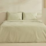 Karaca Home Fiora Soft Touch Pamuk Yeşil 200 x 220 cm Çift Kişilik Nevresim Takımı
