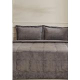 Karaca Home Flufy Çift Kişilik Soft Dream Antrasit Comfort Uyku Seti