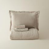 Karaca Home Flufy Çift Kişilik Soft Dream Bej Comfort Uyku Seti