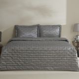 Karaca Home Glamour Çift Kişilik Yatak Örtüsü Gri - 240 x 260 cm