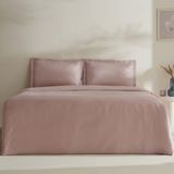 Karaca Home Jemma 120 Tel %100 Pamuk Saten Çift Kişilik Nevresim Takımı Pudra - 200 x 220 cm