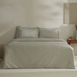 Karaca Home Jemma 120 Tel %100 Pamuk Saten Çift Kişilik Nevresim Takımı Yeşil - 200 x 220 cm