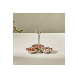 Karaca Home Karaca Loren Çerezlik 19x19x15 cm Gümüş