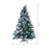 Karaca Home Karlı ve Kozalaklı 150 cm Yılbaşı Çam Ağacı