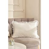 Karaca Home Lalisa Dolgulu Kırlent 35X50 cm Beyaz