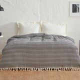 Karaca Home Levi Desenli Çift Kişilik Pike Lacivert %80 Pamuk 200 cm x 230 cm