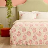 Karaca Home Lioren %100 Pamuk Multicolour Nish Set Çift Kişilik Pike Takımı - Renkli
