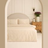 Karaca Home Luciana Brodeli Çift Kişilik Nevresim Takımı Bej - 200 x 220 cm