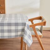 Karaca Home Luna Ekoseli Pvc Masa Örtüsü Mavi - 100 x 140 cm