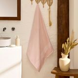 Karaca Home Lustar %100 Pamuk Banyo Havlusu Pudra 80X150 cm - 80 x 150 cm
