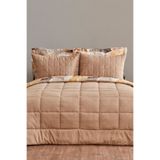 Karaca Home Lydia Çift Kişilik Stripe Comfort Bej Uyku Seti