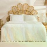 Karaca Home Mady Waffle Çift Kişilik Tek Pike Beyaz
