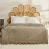 Karaca Home Mady Waffle Çift Kişilik Tek Pike Taş