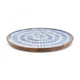 Karaca Home Mango Dekoratif Tabak Mavi 29 cm
