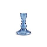 Karaca Home Marine Cam Şamdan Mavi 6,5x6,5x9 cm