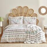 Karaca Home Mati %100 Pamuk Çift Kişilik Nevresim Pike Takımı Multi Color - Renkli - 200 x 220 cm