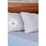 Karaca Home Mavi %100 Pamuk Düz Tek Kişilik Çarşaf 160 cm x 240 cm