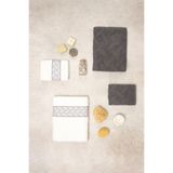 Karaca Home Mencia Offwhite Gri Pamuk Hamam Seti