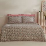 Karaca Home Minay 52 Tel %100 Pamuk Çift Kişilik Nevresim Takımı Pembe - 200 x 220 cm