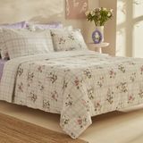 Karaca Home Minella Pamuk Soft Touch Lila 200 x 220 cm Çift Kişilik Nevresim Takımı