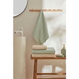 Karaca Home Morina Mint-Bej 4 Parça Hamam Seti