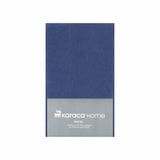 Karaca Home Motto Penye 160x200+30 cm İndigo Fitted Çift Kişilik Çarşaf