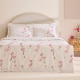 Karaca Home Natera %100 Pamuk Çift Kişilik Nevresim Takımı Pembe - 200 x 220 cm