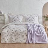 Karaca Home Nevra Summer Set Çift Kişilik Lila Pikeli Takım