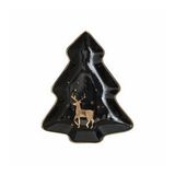Karaca Home New Year Yeni Yıl Tree 17 cm Dekoratif Tabak