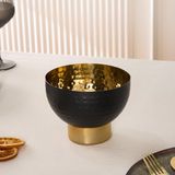Karaca Home New Year Yılbaşı Arven Dekoratif Ayaklı Kase 15 cm