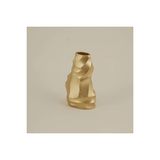 Karaca Home New Year Yılbaşı Lana Vazo Gold 12x7,9x20 cm