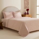 Karaca Home Nuvia Güpürlü Çift Kişilik Nevresim Takımı Pudra - 200 x 220 cm