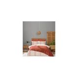 Karaca Home Palermo Terracota Çift Kişilik Ipliği Boyalı Nevresim Yatak Örtüsü Set - Bej - Kahverengi - 200 x 220 cm