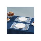 Karaca Home Petra Patterned Amerikan Servisi 2'li Set Mavi