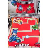 Karaca Home Pj Mask By Racing %100 Pamuk Tek Kişilik Nevresim Takımı