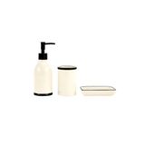 Karaca Home Plain 3 Parça Bej Banyo Seti