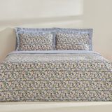 Karaca Home Punava Pamuk Lacivert 200 x 220 cm Çift Kişilik Nevresim Takımı