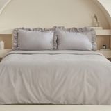 Karaca Home Pure Pamuk Gr i200 x 220 cm Çift Kişilik Nevresim Takımı